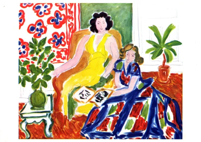 Original Matisse Lithograph. Printed by Draeger Freres 1942