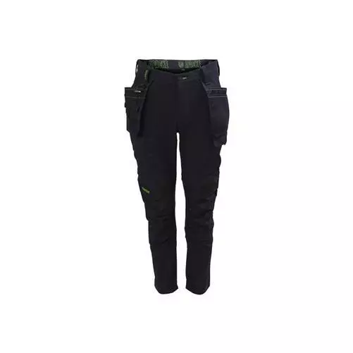 APACHE CALGARY BLACK Stretch Holster Trousers Waist 40in Leg 33in ...