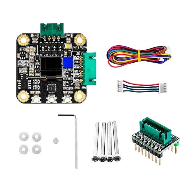 3D Printer Stepper Motor Driver SERVO42C PCBA Step Motors Module Kit Closed-Loop