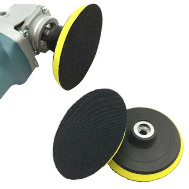4 Disques De Polissage 125 Mm Pour Meuleuse – En Feutre De Laine, Pour Peinture, Bois, Inox, Plastique