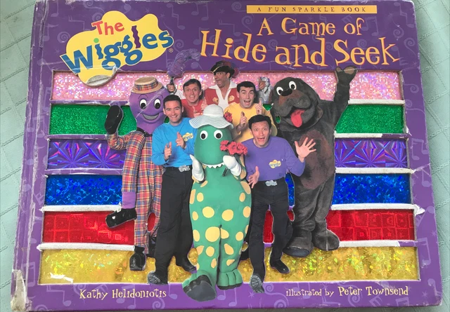 THE WIGGLES BOOK Original Cast 00s Sparkle Hide And Seek Rare ...