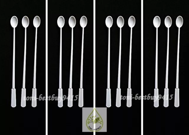 Micro Spoon 5" for Feeder Food Guppy Tetra Killifish and Small Fish 15 pcs.