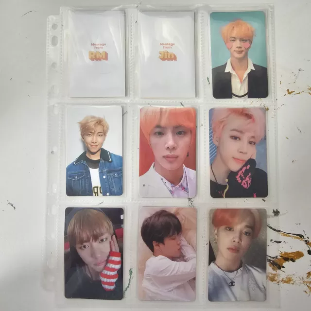 BTS Photocard Jimin Taehyung V RM Namjoon Jin Butter YNWA Love Yourself MOTS