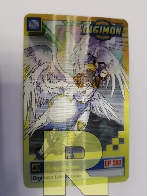 Patamon / Angemon ® Digimon Lenticolare 13 di 15 ® Bandai 1999 ® Italiano EX