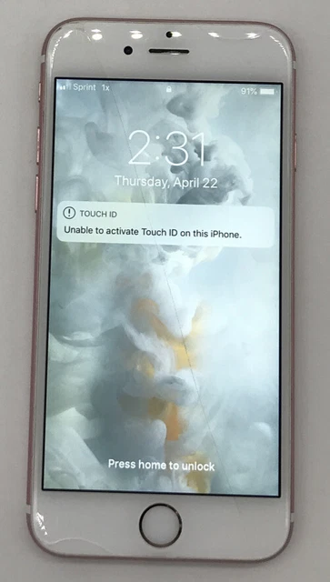 iPhone 6s 32GB A1688- Grade B- Rose Gold Locked *Sprint* (See Description) iPhone 6s 32GB A1688- Grade B- Rose Gold Locked *Sprint* (See Description)