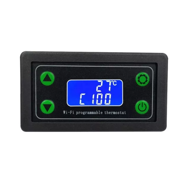 Controlador de Temperatura Digital Remoto WIFI K Termopar Controlador de Al1715