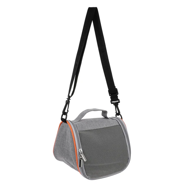 Jaula de viaje para animales pequeños hámster de bolsillo bolsa bolsa de viaje bolsos de hombro