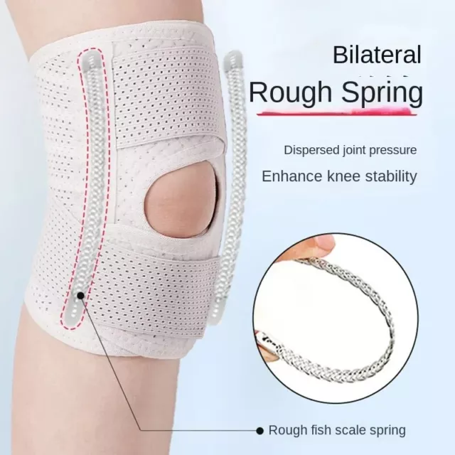 Adjustable Knee Arthritis Pain Relief Compression Brace Support Strap Sport Gym 3