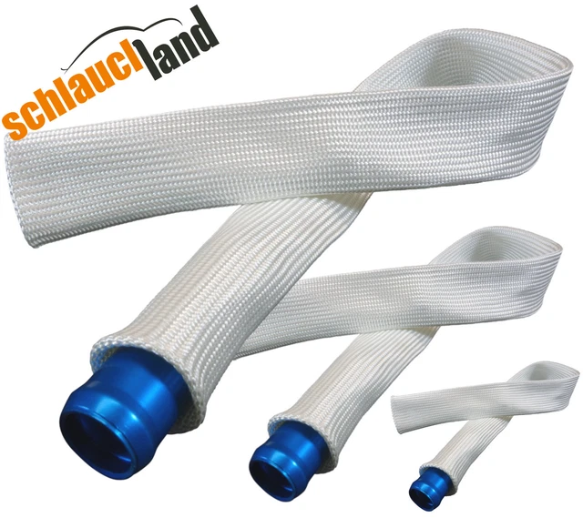 1m FITEX Tubo Termoprotettivo Protezione Termica Guaina Vetro Fibra Isolamento
