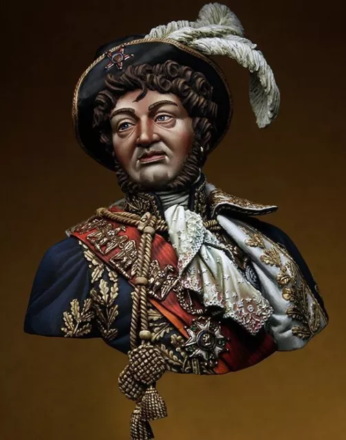 Pegaso Models Marshal Joachim Murat Court Dress Unpainted Metal 1/9th Bust kit