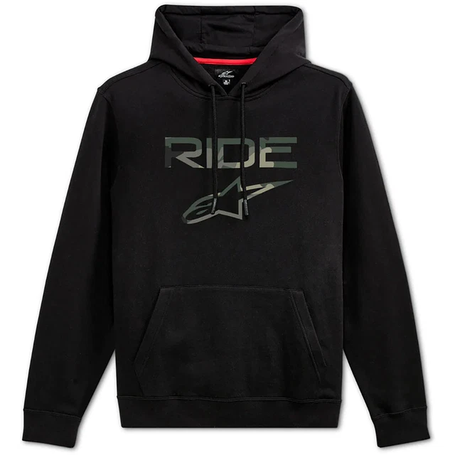 Alpinestars Ride 2.0 Black Camo Hoodie Clearance Sale
