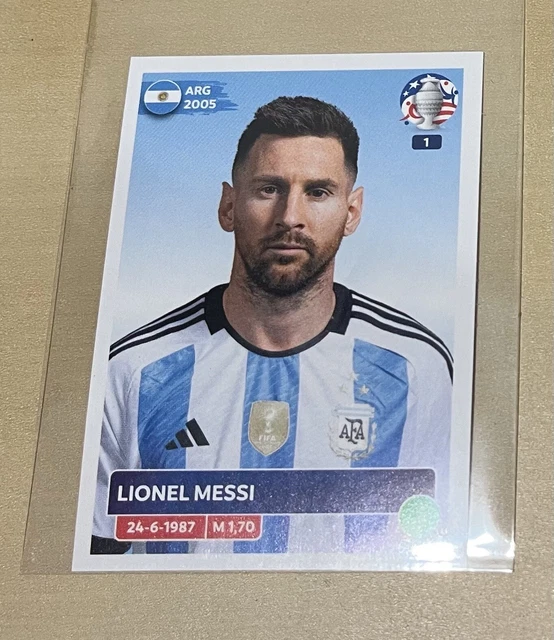 2024 PANINI CONMEBOL Copa America ARG19 Lionel Messi Sticker Argentina