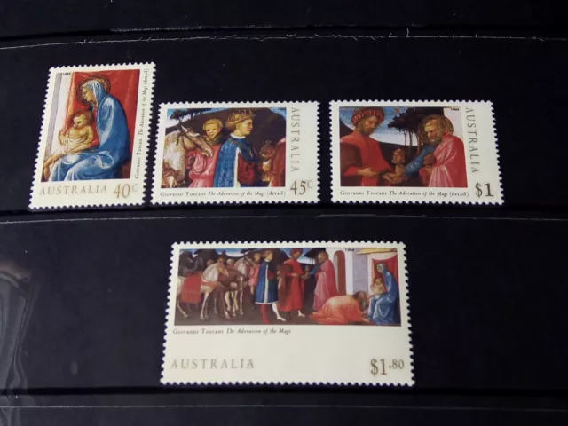 Australia 1994 Christmas Set - SG 1487-1490 - Mint MNH