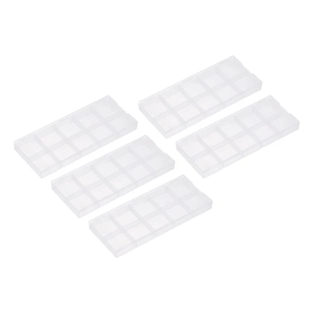 5Pcs 56x137mm Stockage Boîtes pour CNC Tournage Outil Carbure Transparent