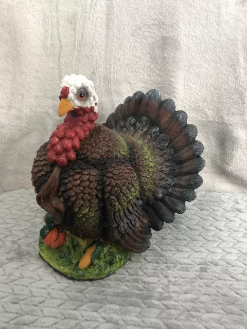Thanksgiving Resin Harvest Fall Napco Thanksgiving Turkey