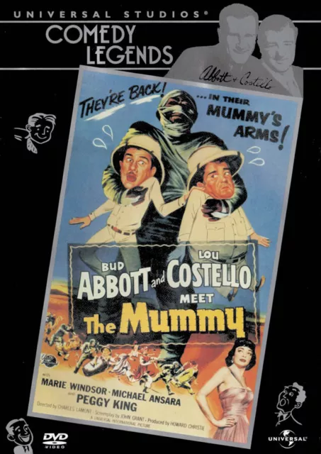 Abbott And Costello Meet The Momia Nuevo DVD