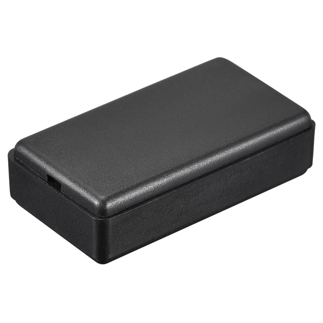 3 pz mini scatola di collegamento antipolvere 50x28x15 mm ABS per progetti elettrici nera