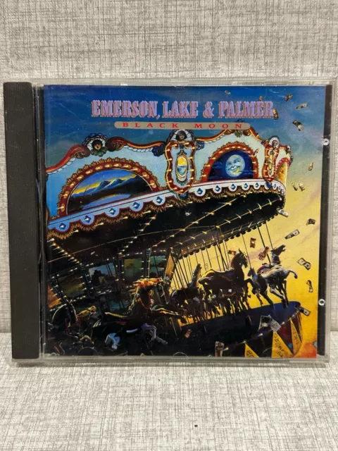 1992 Emerson, Lake & Palmer Black Moon Victory Music Cd