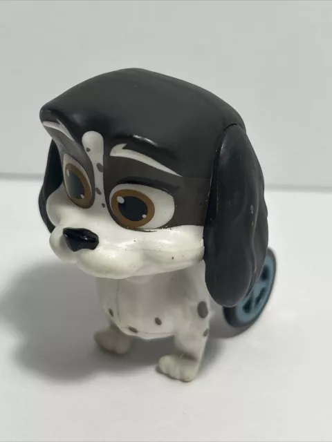 Disney Jr. Puppy Dog Pals Lollie Figure -Travel Pets Series 7 Spaniel Wheelchair