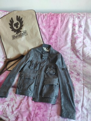 BELSTAFF BRAD in pelle Gold Label Giacca XL Tan 