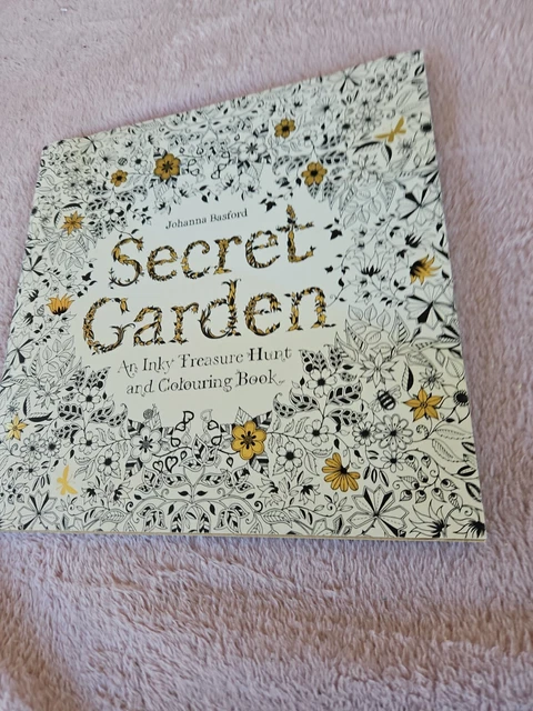 SECRET GARDEN: AN Inky Treasure Hunt and Colouring Book by Johanna ...
