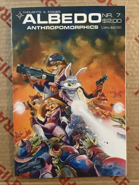 Albedo Anthropomorphics #7 Nm (Thoughts & Images/1986/Critters/Usagi/0521114)