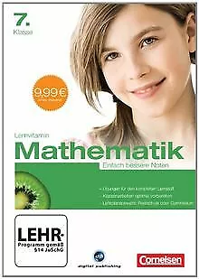 Lernvitamin - Mathematik 7. Klasse von Schmidt Spiel... | Software | Zustand gut