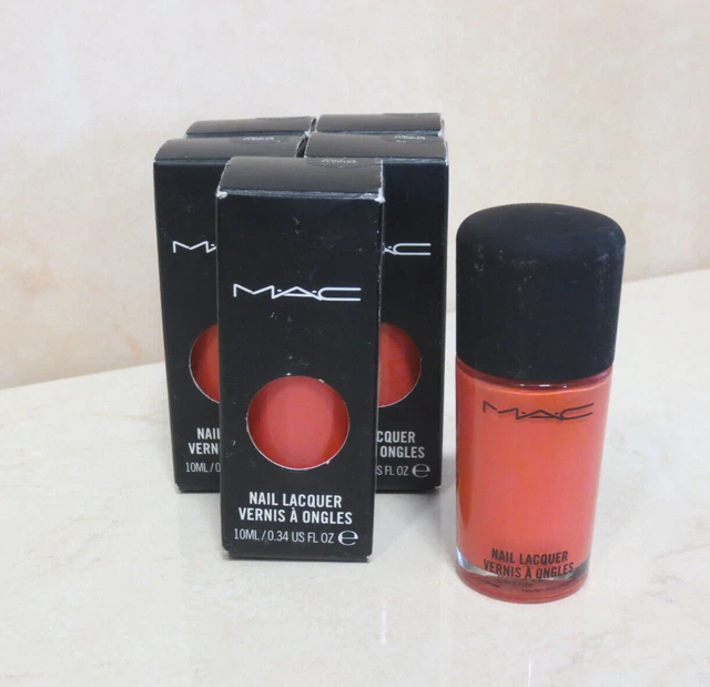 Mac Nail Lacquer Polish - Only In Florida - 0.34 Oz Boxed Lot Of 5