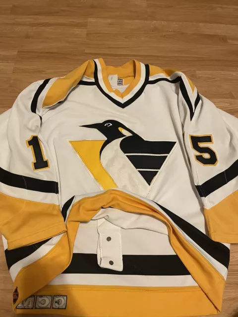 CCM Pittsburgh Penguins Robo Pen Gradient NHL Hockey Jersey Black Alternate  XXL