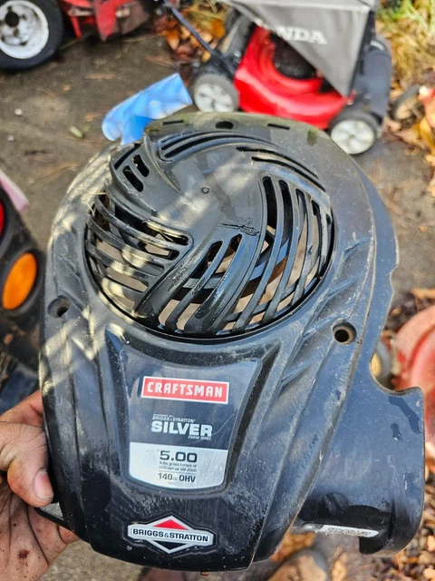 CRAFTSMAN 140CC 5.0 Briggs Stratton 21 in Rear Bag Push Lawn