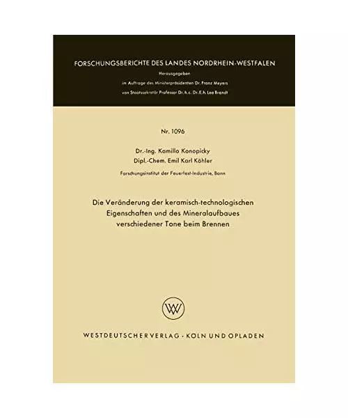 Die Veränderung der keramisch-technologischen Eigenschaften und des Mineralaufb