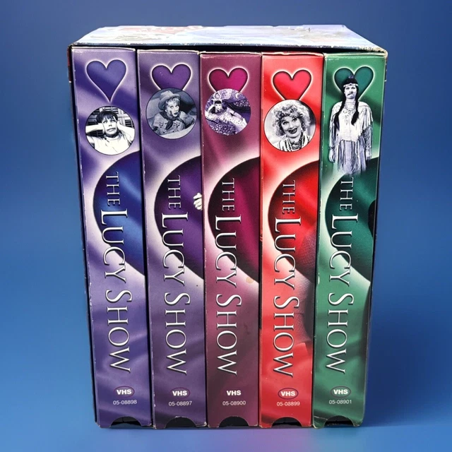 THE LUCY SHOW /5 Pack sealed, vintage VHS tape set 1998