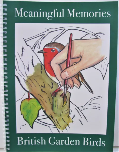 Colouring Activity Book, birds