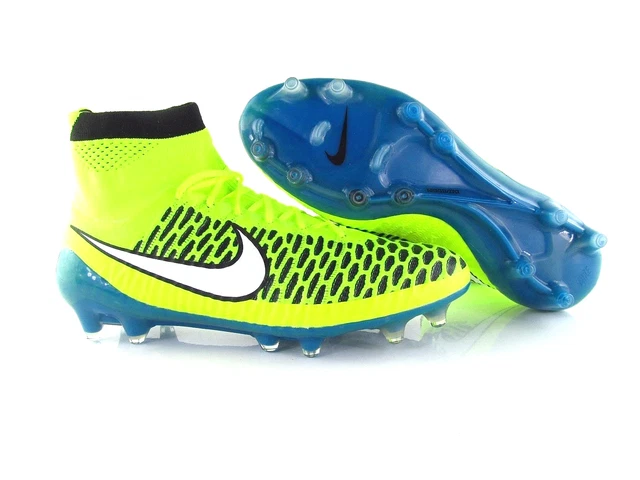 NIKE WMNS MAGISTA Obra FG 718754 487 Tellow Neon UK 4.5 US 7 Eur