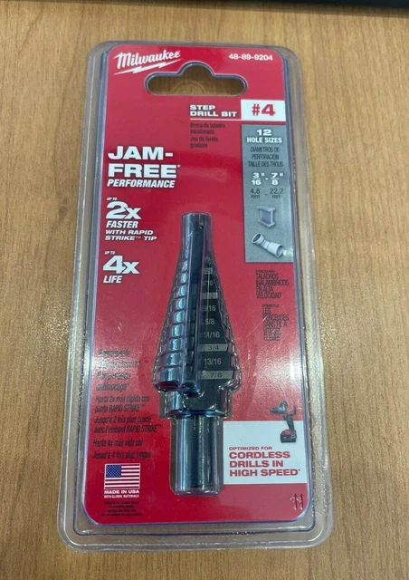 Milwaukee 48-89-9204 Step Drill Bit