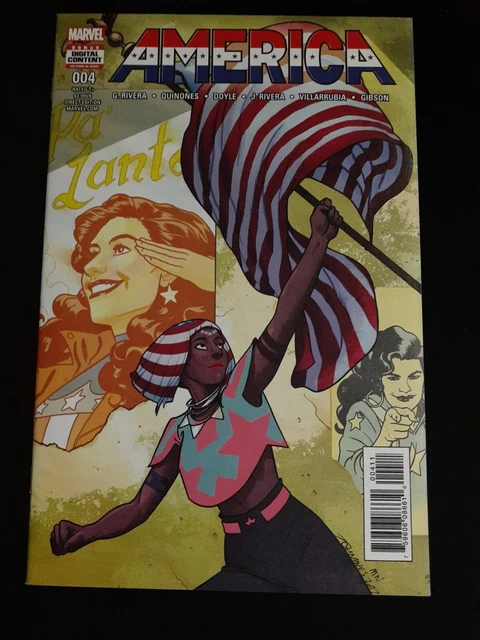 America #4 America Chavez Marvel Comics 2017 COVER A 1ST PRINT NM SEE PICS!! NM
