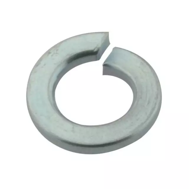 Qty 100 Spring Washer 5/16" (5/16") x 1/8" Imperial Flat Section Zinc Plated ZP