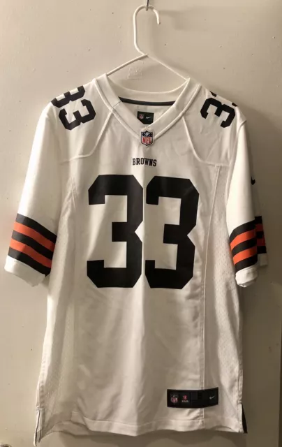 AUTHENTIC TRENT RICHARDSON CLEVELAND BROWNS NFL NIKE ONFIELD JERSEY SMALL White