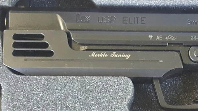 Merkle Tuning weight H&K USP Elite 9mm Heckler Koch HK Compensator Rare Match