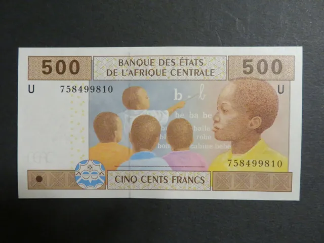 Zentralafrikanische Staaten Banknote 500 Francs 2002/17 kassenfrisch (UNC)