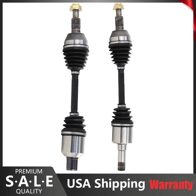 Front Left & Right Pair CV Axle CV Joint Shaft For Chevrolet Equinox 2007 08 09