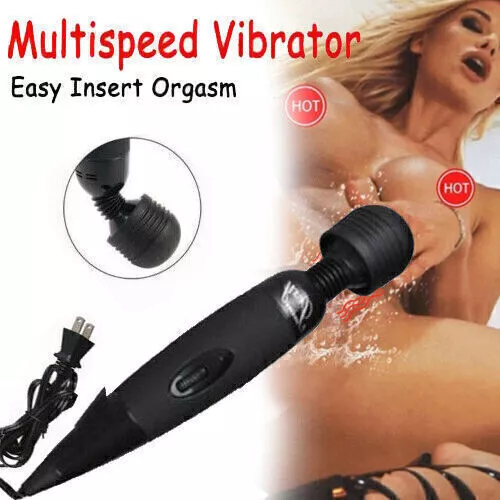 Powerful-Magic-Wand-Body-Massager-Vibrator G-spot Stimulator-Men Women-Toy-sex 3
