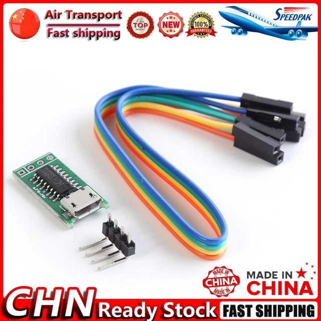 CH340C MICRO USB to TTL Serial Port ISP Download Module for Win 10 8 7 ...