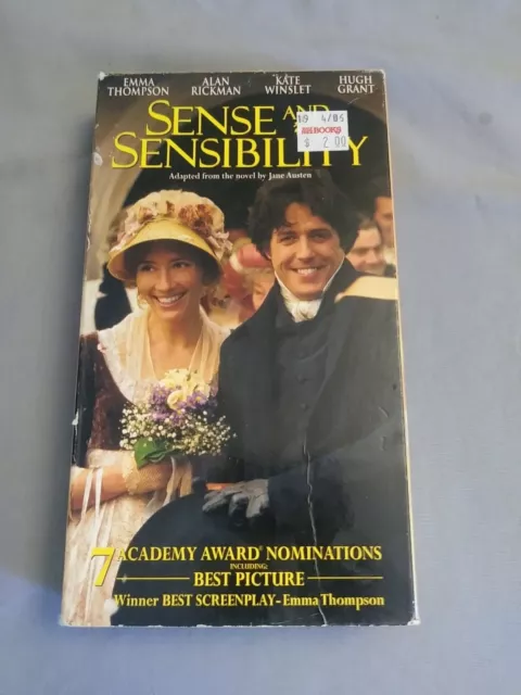Sense and Sensibility (VHS, 1997) Movie