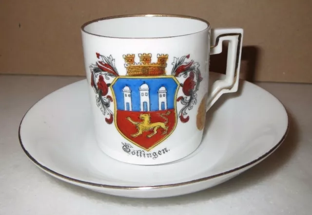 Göttingen - Wappen / Andenken-Tasse - Espresso Tasse mit Untertasse