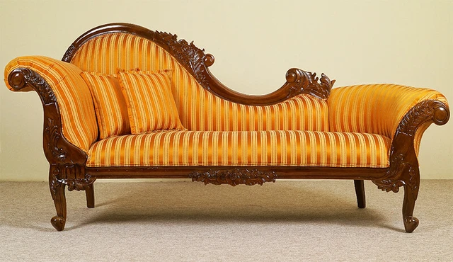 Masterpiece Chaise Longue louis baroque style sofa couch 83110a