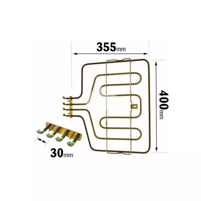 Neff B1320B2GB/01 B1320B2GB/02 B1320B2GB/03 B1320N0GB/01 Backofengrill Heizungselem 2