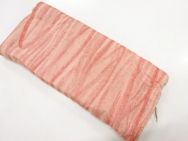 6493801: Japanese Kimono / Antique Araihari For Kimono / Woven Abstract Pattern