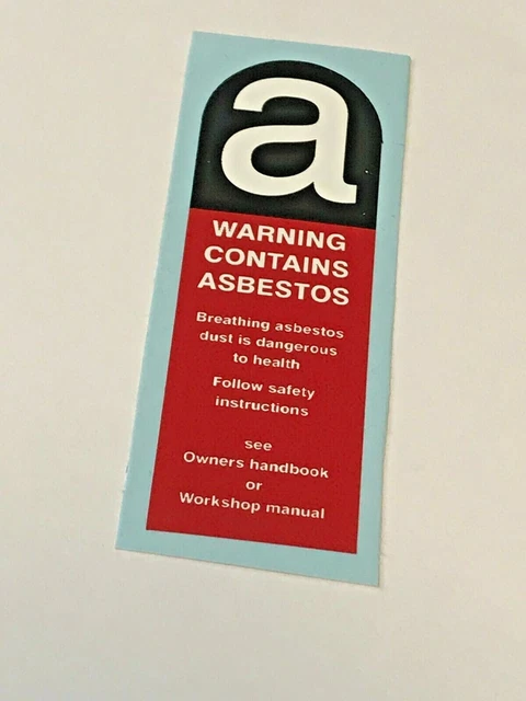 CLASSIC AUSTIN ROVER Mini Cooper Asbestos Sticker Leyland BMC £2.50 ...