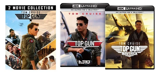 TOP GUN & Top Gun Maverick 4K ULTRA HD Blu-ray 4-Disc Set EUR 88,58 ...